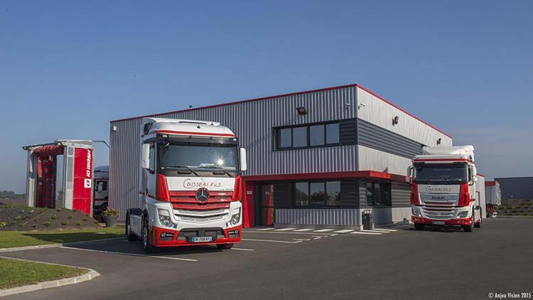 Transport de containers Angers
