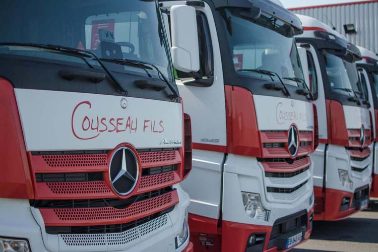 Entreprise de transport de marchandise à environ une heure d’Avrillé