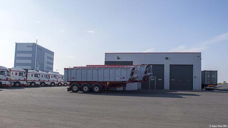 Transport de marchandise en vrac Angers