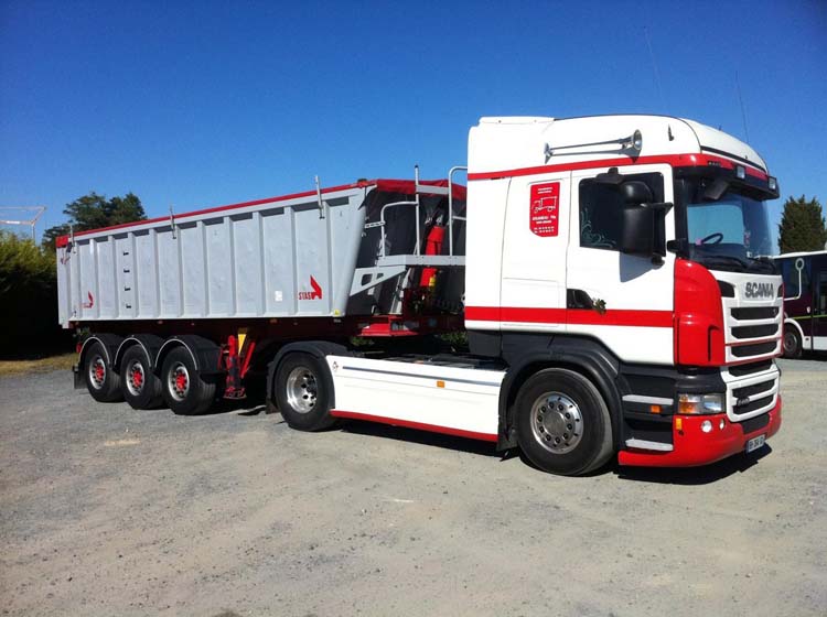 Transport de marchandise en vrac Angers